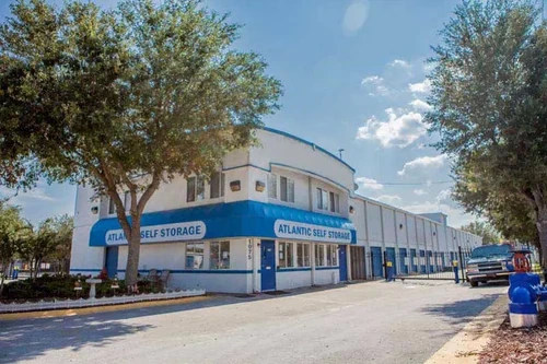 Atlantic Self Storage - Jefferson storage facility exterior view