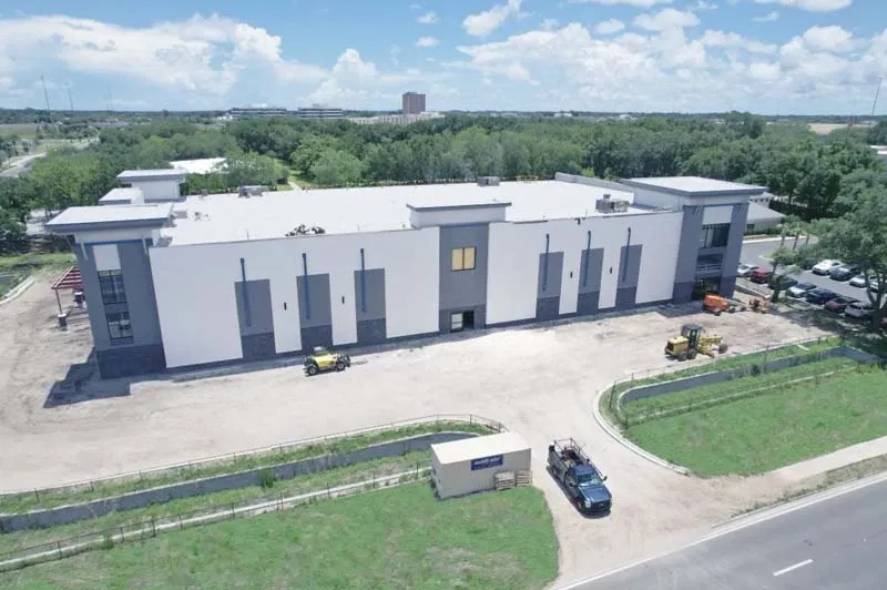 Entrance of the Atlantic Self Storage southside connector facility