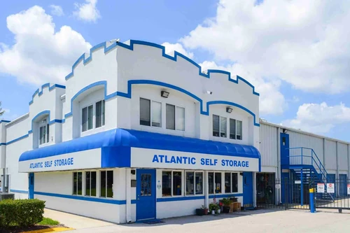 Atlantic Self Storage - Philips storage facility exterior view