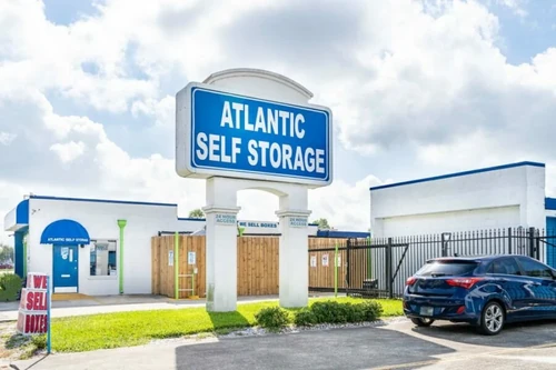 Atlantic Self Storage - Regency storage facility exterior view