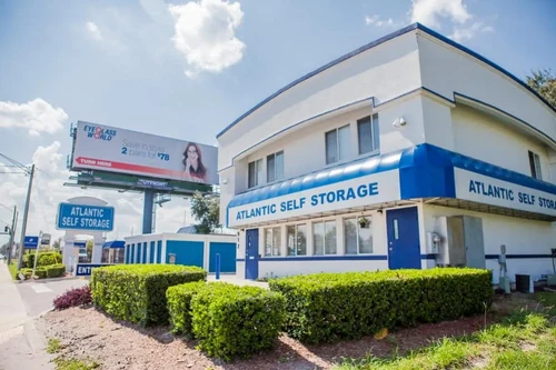 Atlantic Self Storage - Ridgecrest storage facility exterior view