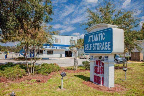 Atlantic Self Storage - Shad RV storage facility exterior view